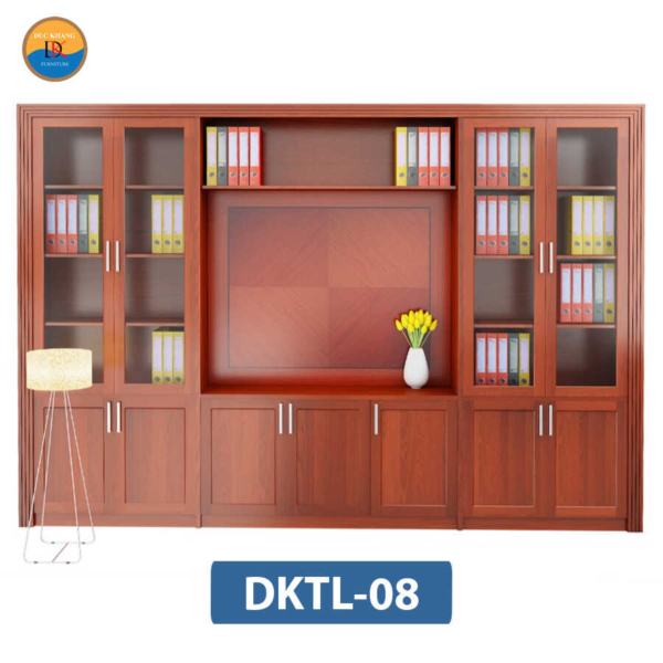DKTL-08 | Hệ tủ tài liệu DKF 6 buồng + các khoang không cánh rộng rãi