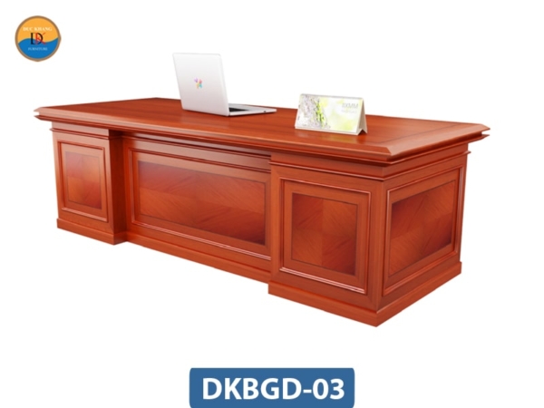 DKBGD03 | Bàn giám đốc DKF gỗ Veneer
