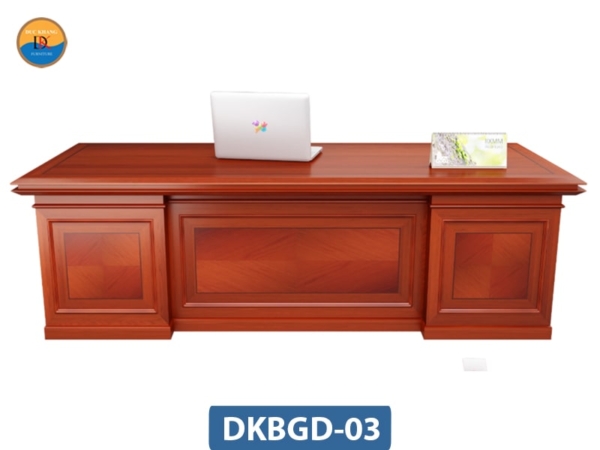 DKBGD03 | Bàn giám đốc DKF gỗ Veneer