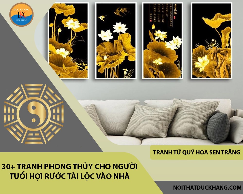 30+ Tranh phong thủy cho người tuổi Hợi rước tài lộc vào nhà